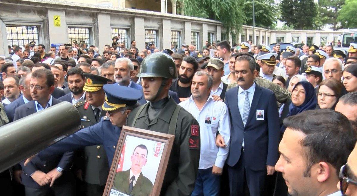 Şehit Uzman Çavuş Sercan Baş son yolculuğuna uğurlandı