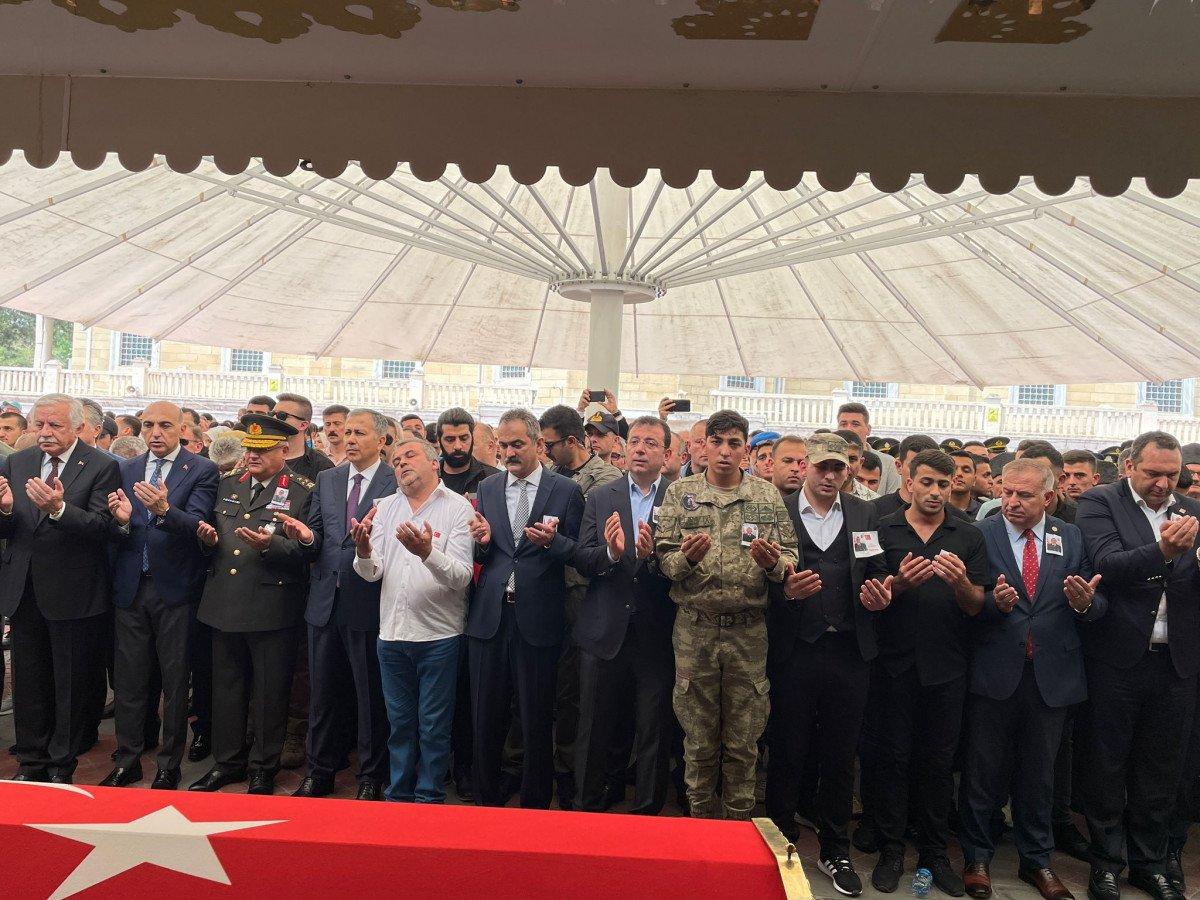 Şehit Uzman Çavuş Sercan Baş son yolculuğuna uğurlandı