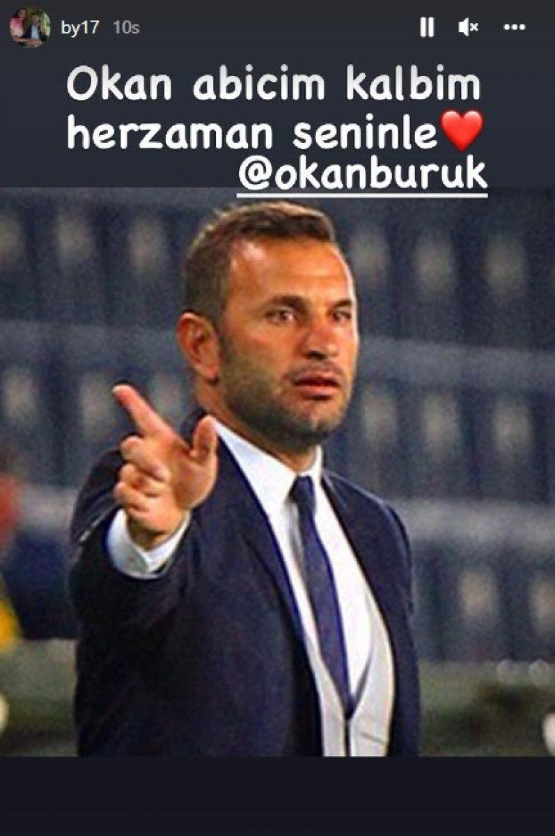 Emre Belözoğlu ve Burak Yılmaz, Okan Buruk'u kutladı