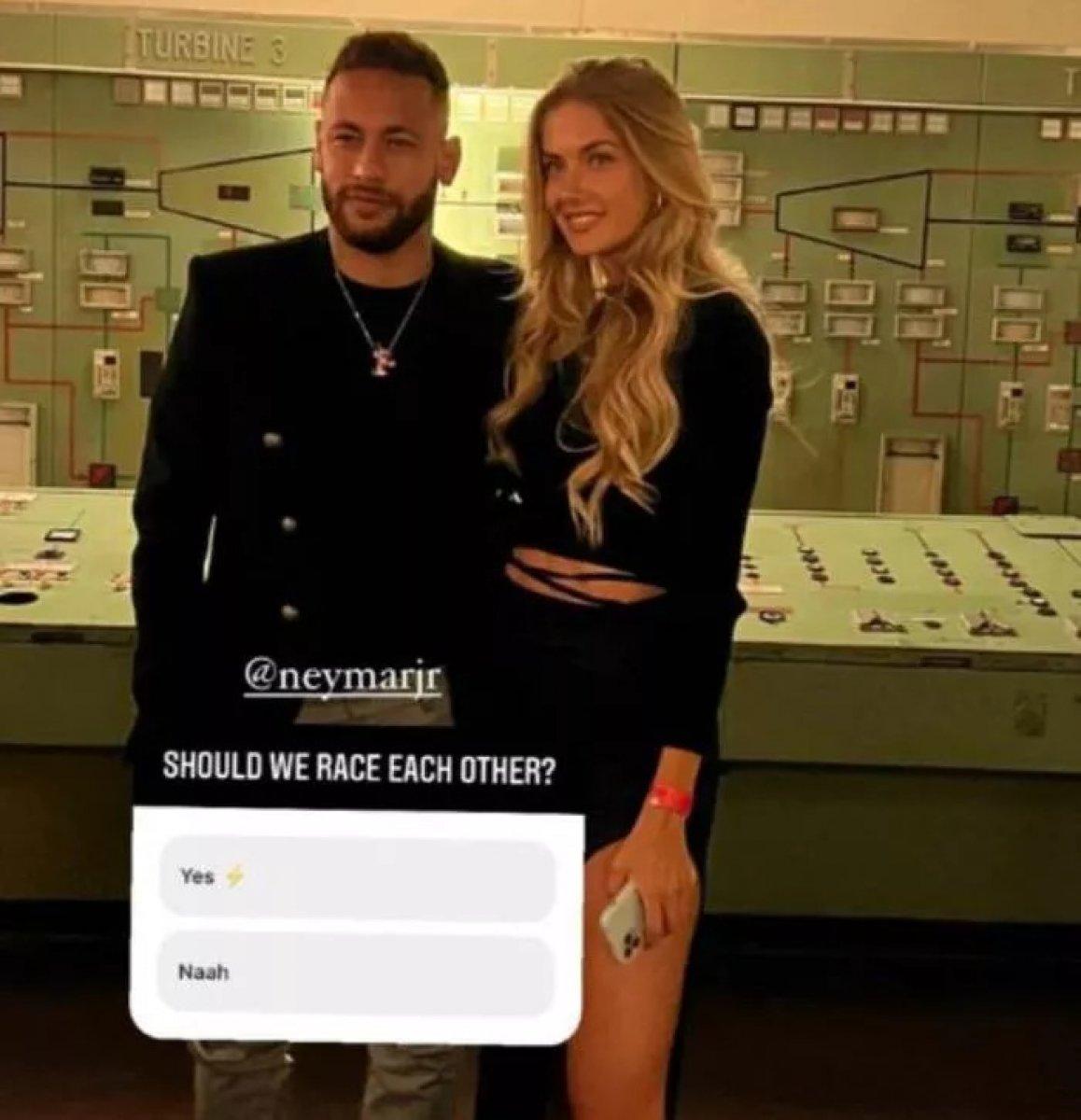 Alica Schmidt'ten Neymar'a yarış teklifi