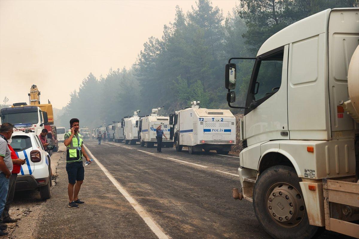 Marmaris'teki yangında son durum