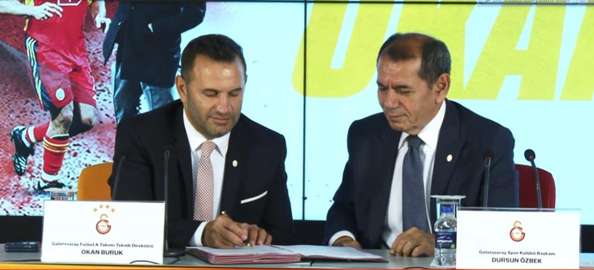 Okan Buruk imzayı attı