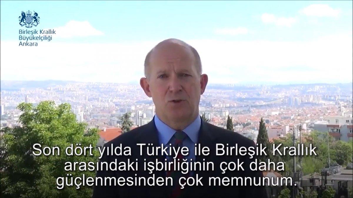 Birleşik Krallık Ankara Büyükelçisi Dominick Chilcott veda mesajı yayınladı