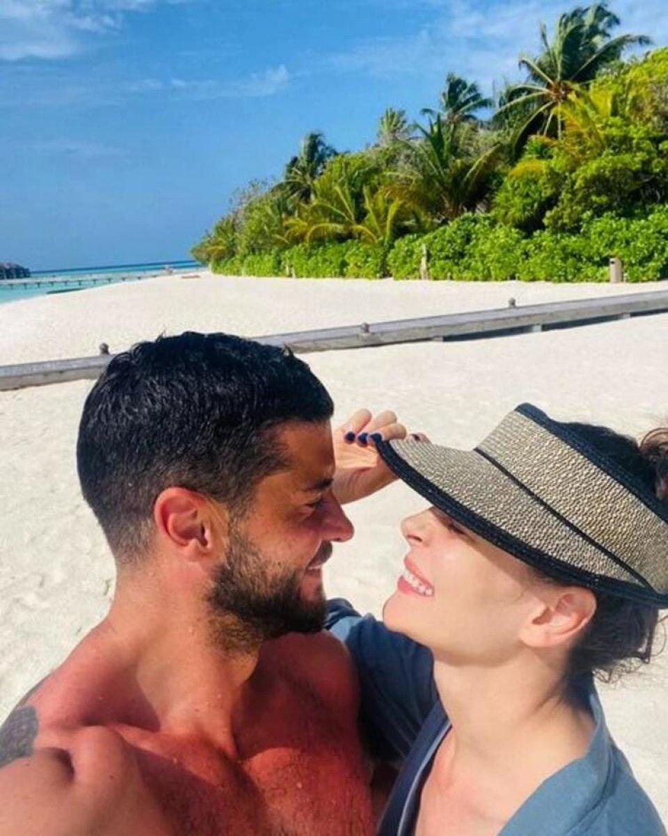 Berk Oktay ile Yıldız Çağrı Atiksoy ön balayında