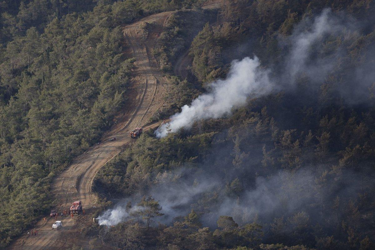 Marmaris'teki yangında son durum