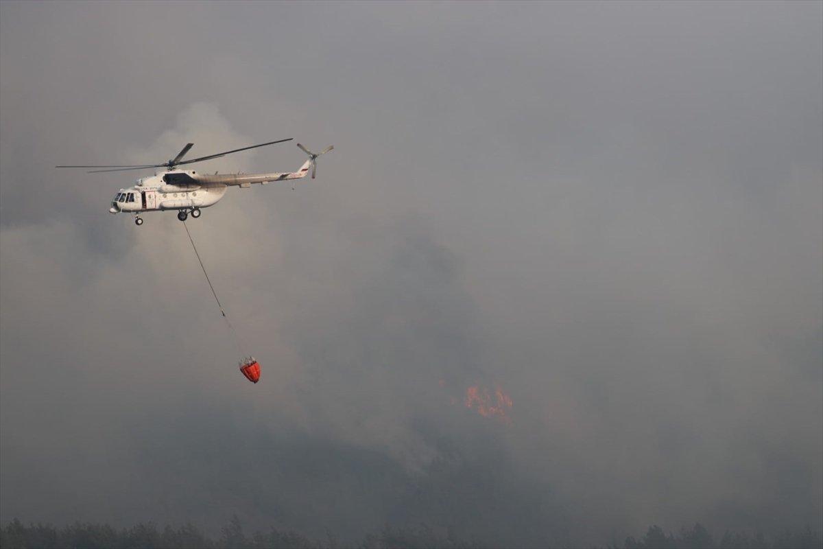 Marmaris'teki yangında son durum