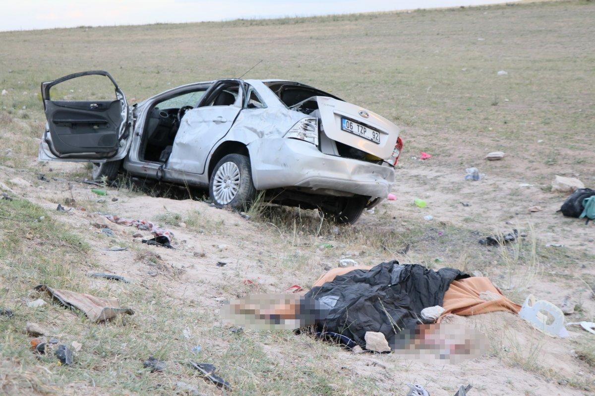 Aksaray'da feci kaza: 1 ölü, 6 yaralı