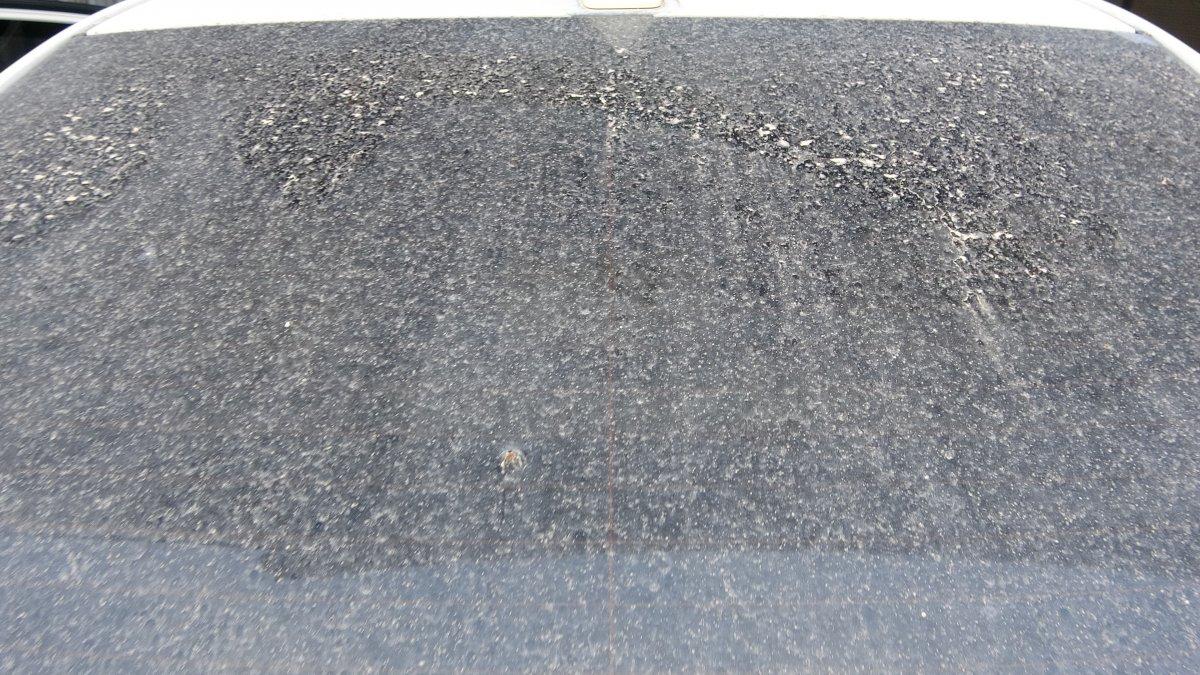 Hakkari'de toz bulutu etkili oldu