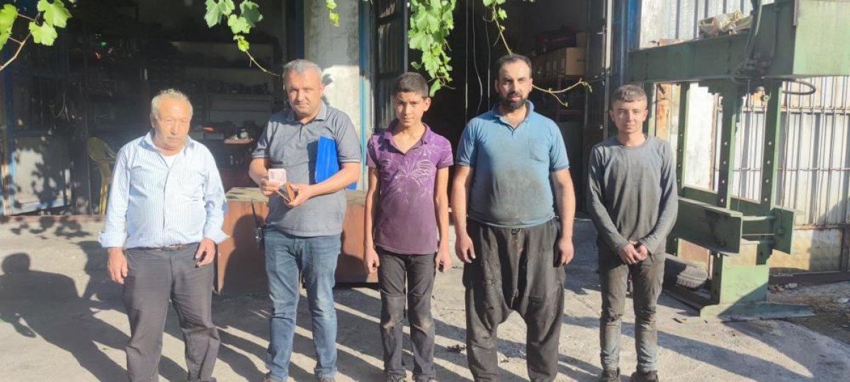 Kahramanmaraş'ta 12 yaşındaki çocuktan takdir toplayan hareket