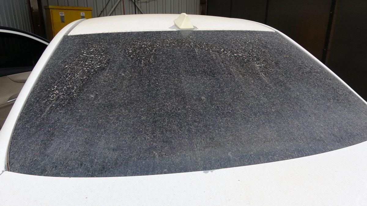 Hakkari'de toz bulutu etkili oldu