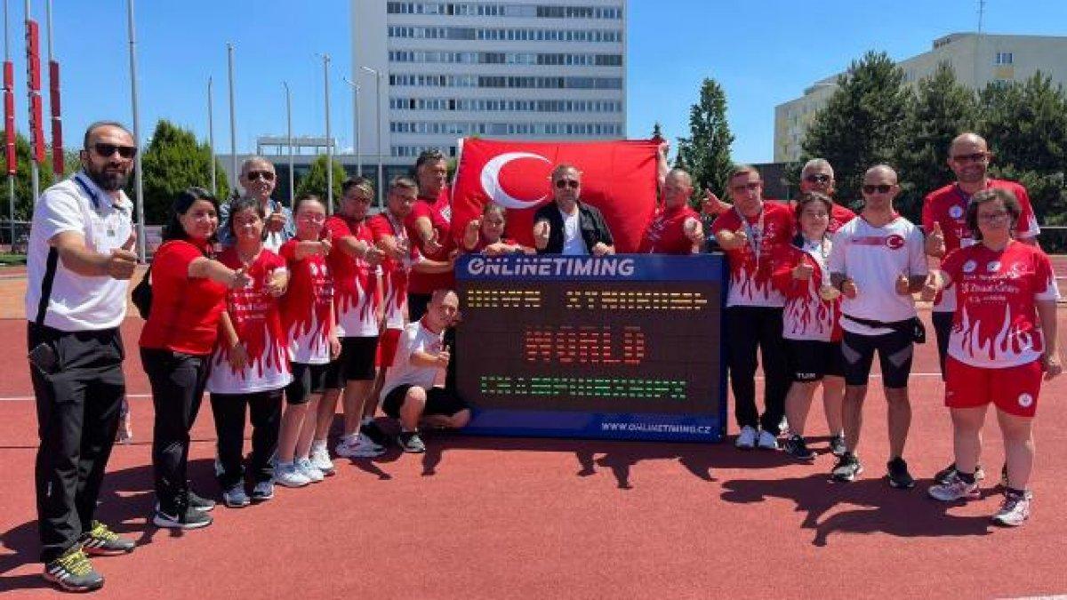 Özel Sporcular Down Atletizm Milli Takımı Dünya Şampiyonu