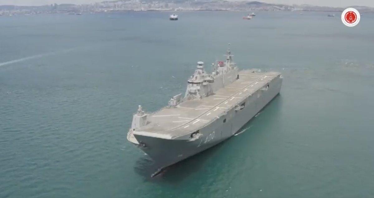 'Anadolu' gemisi için geri sayıma geçildi