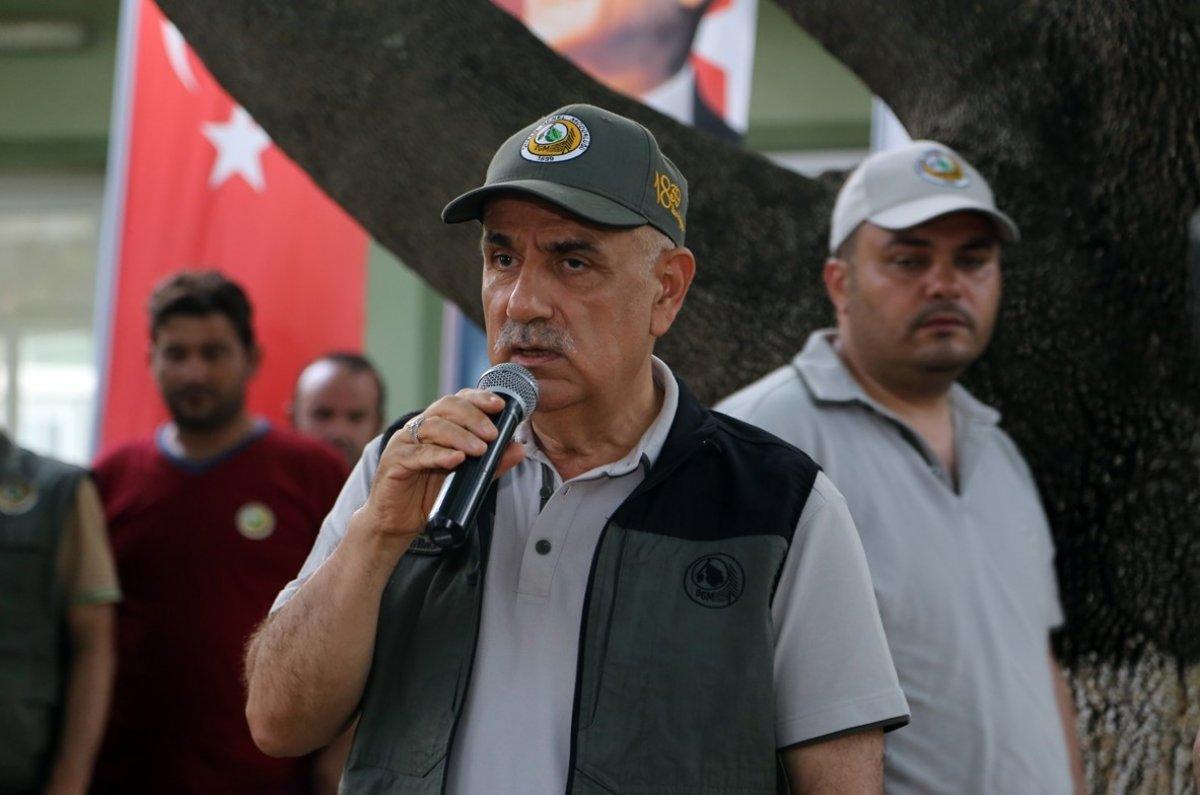 Cumhurbaşkanı Erdoğan'dan Marmaris'teki yangında görev yapan ekiplere teşekkür