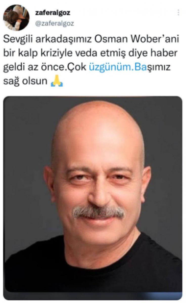 Osman Wöber hayatını kaybetti