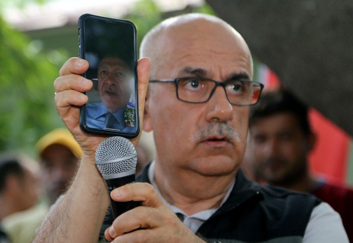 Cumhurbaşkanı Erdoğan'dan Marmaris'teki yangında görev yapan ekiplere teşekkür