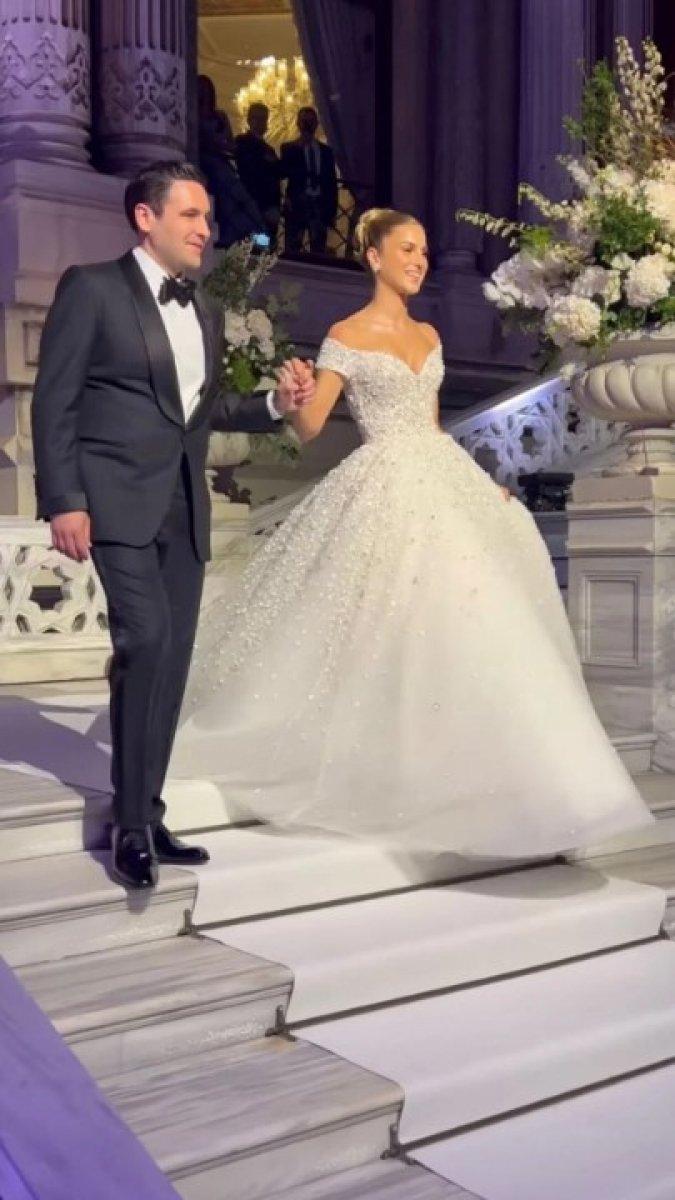 Hacı Sabancı ile Nazlı Kayı’nın beklenen düğünü oldu