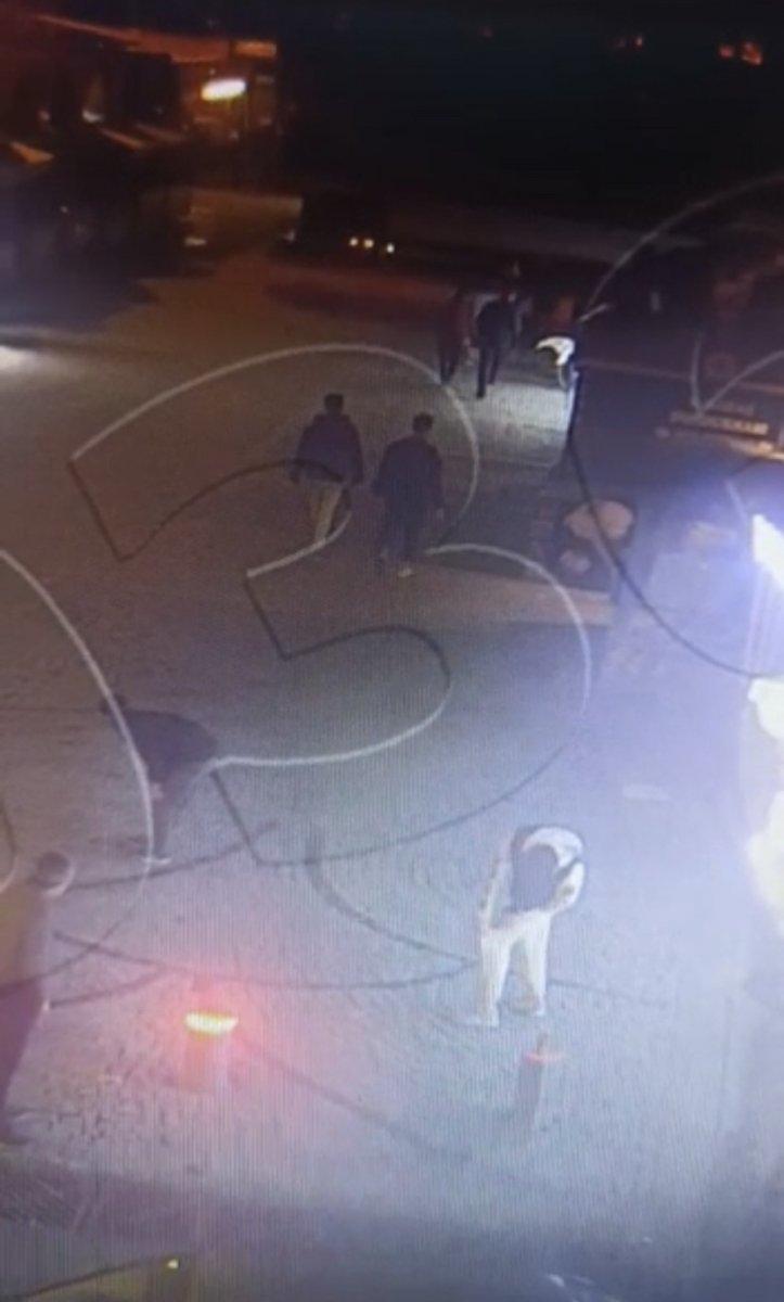 Ortaköy’de silahlı kavga: Şakalaşıyormuş gibi yaptı