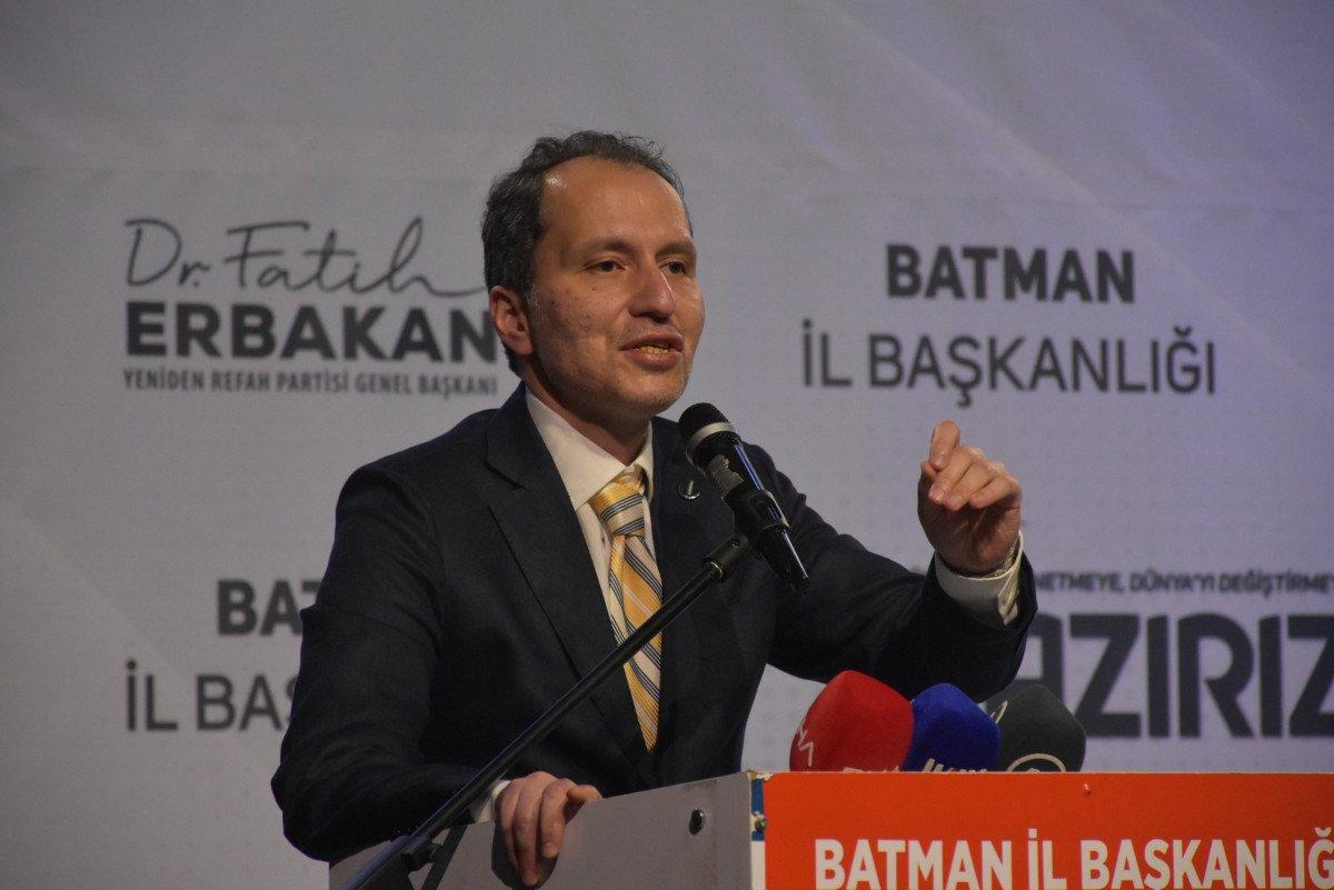 Fatih Erbakan'dan 6'lı masaya eleştiri