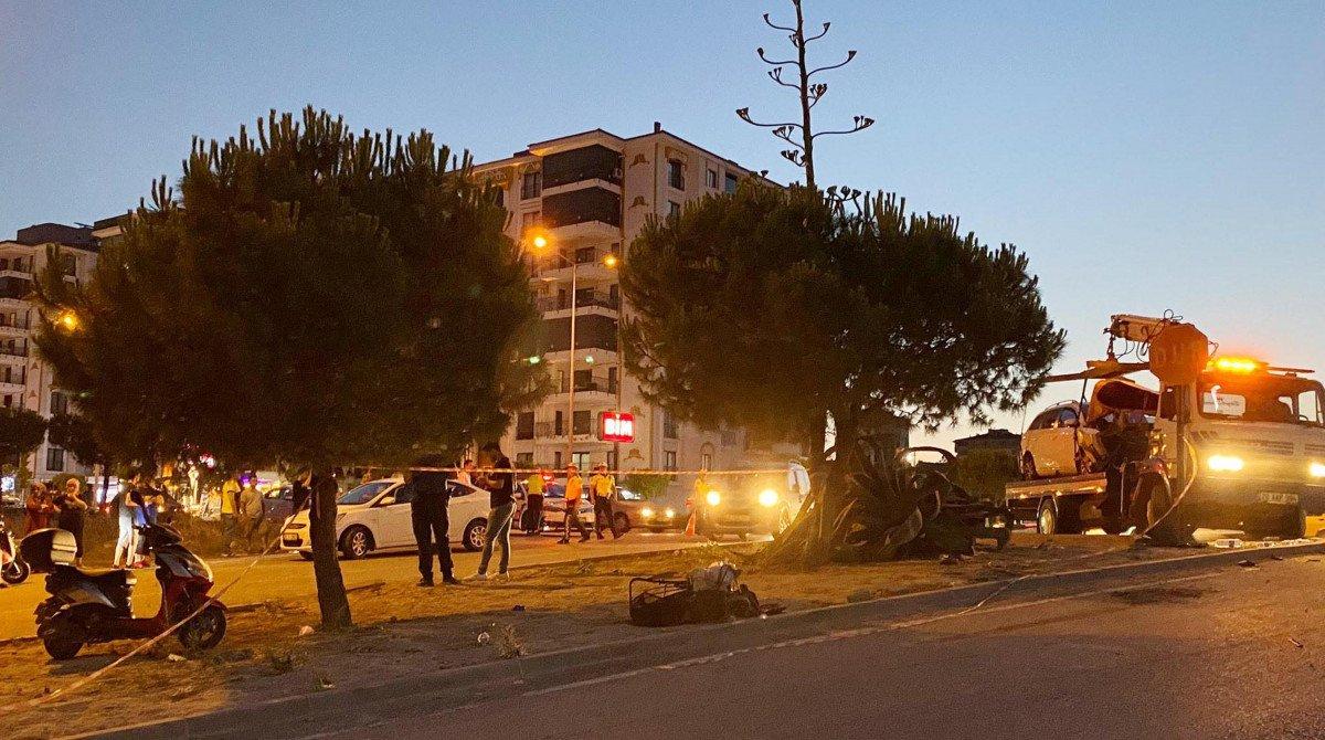 Denizli'deki kazada yayalara çarptılar: 1 bebek öldü, 7 kişi yaralandı