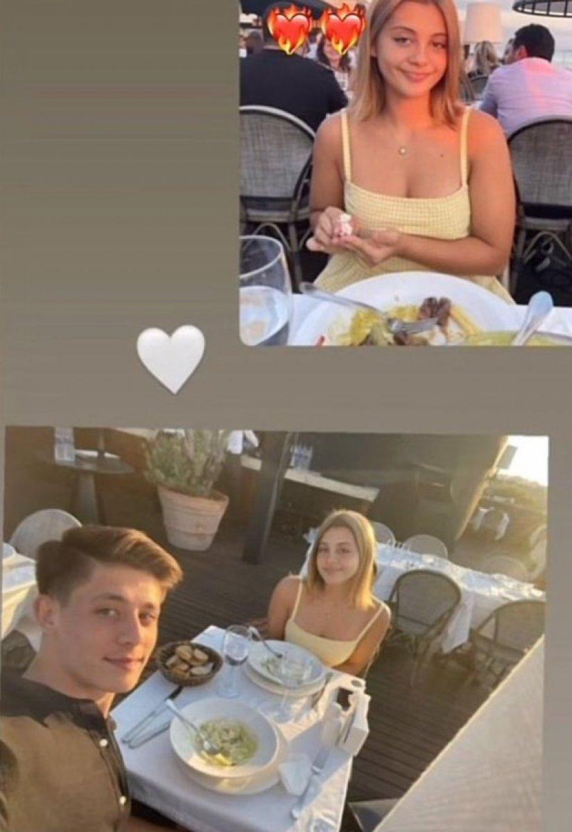 Arda Güler arkadaşıyla yemeğe çıktı