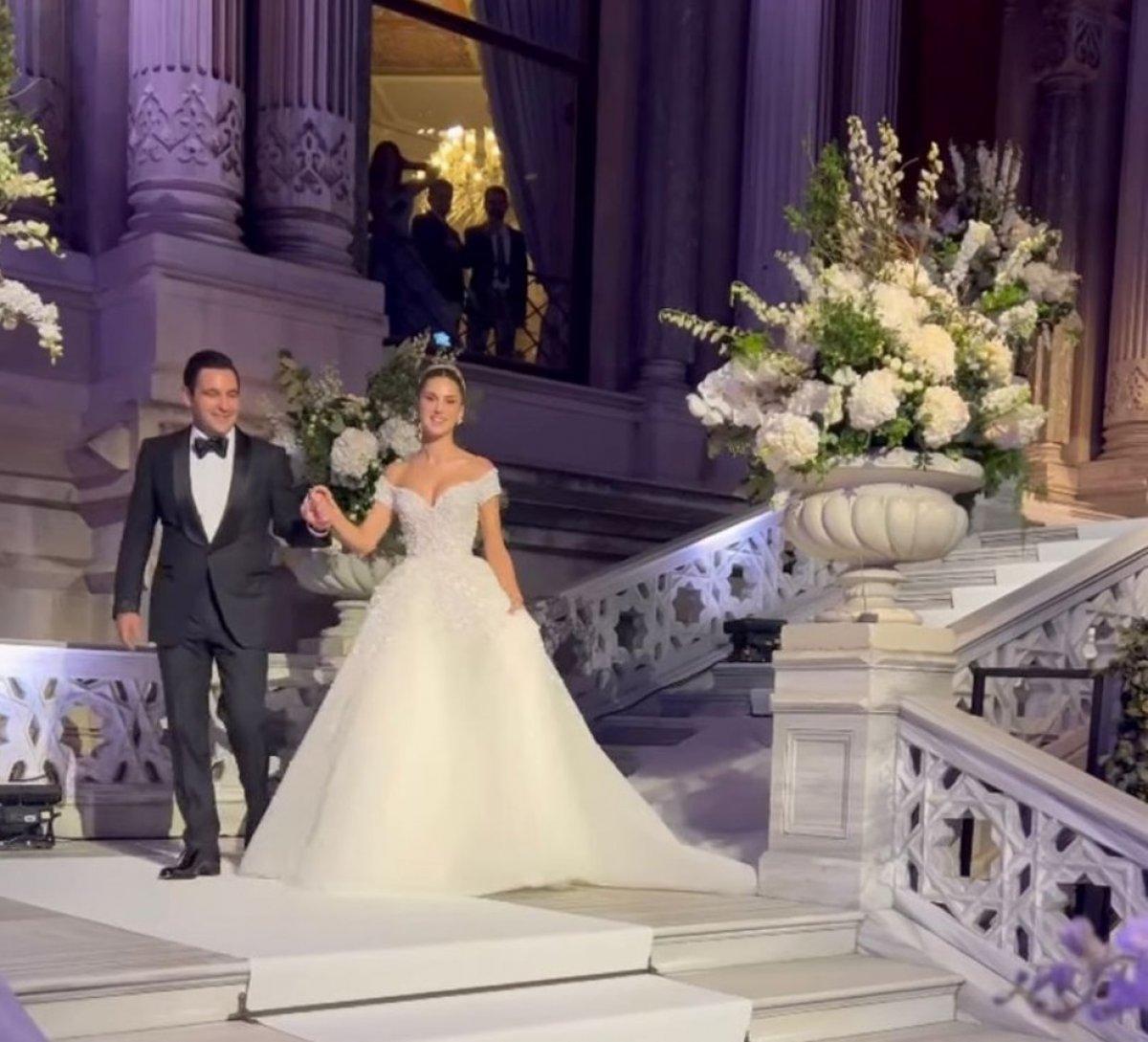 Hacı Sabancı ile Nazlı Kayı’nın beklenen düğünü oldu