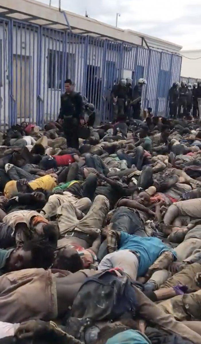 İspanya polisi, sınırdaki binlerce göçmene ateş açtı