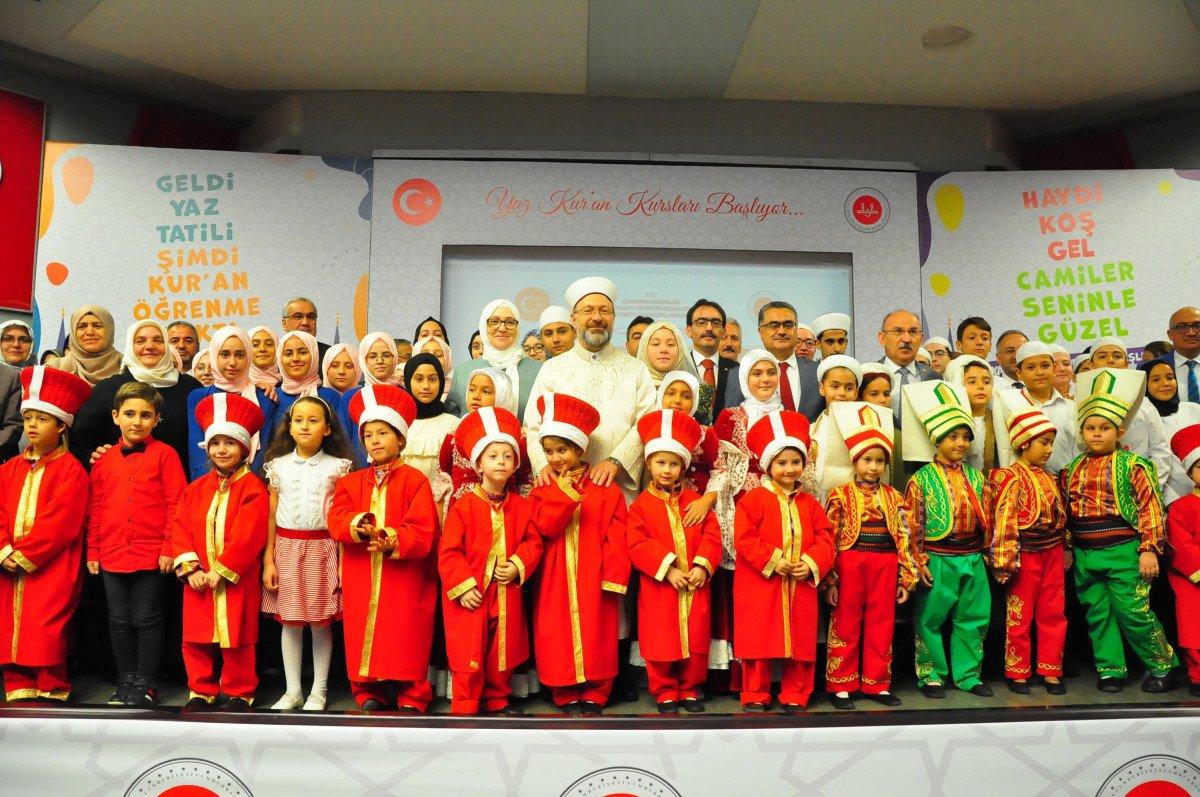 Ali Erbaş: Çocukları söz ve hareketlerinizle incitmeyin