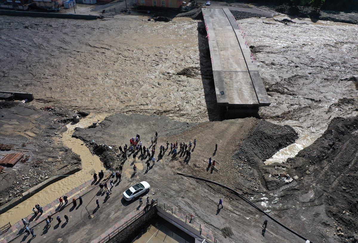 Kastamonu'da aşırı yağış: Bozkurt'u sel vurdu