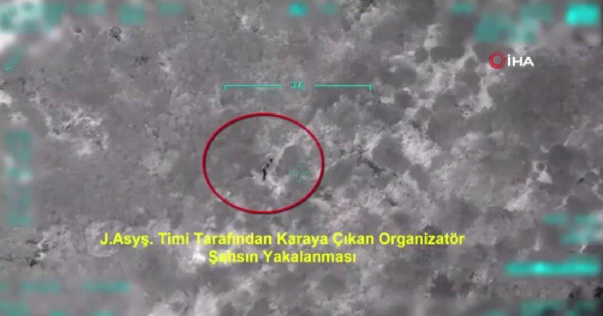 Süleyman Soylu, İHA ile tespit edilen kaçak göçmenlerin görüntülerini paylaştı