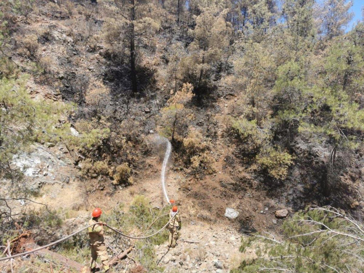 Marmaris'te soğutma çalışmaları devam ediyor