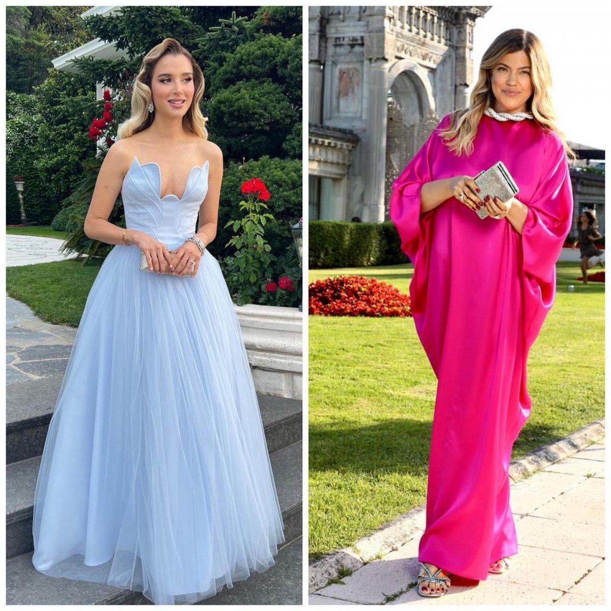 Nazlı Sabancı’nın gelinliği beğenildi