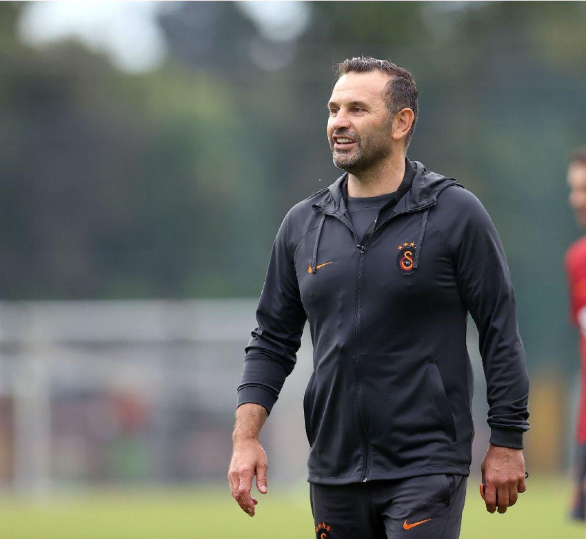 Okan Buruk'un Galatasaray'da ilk idmanı