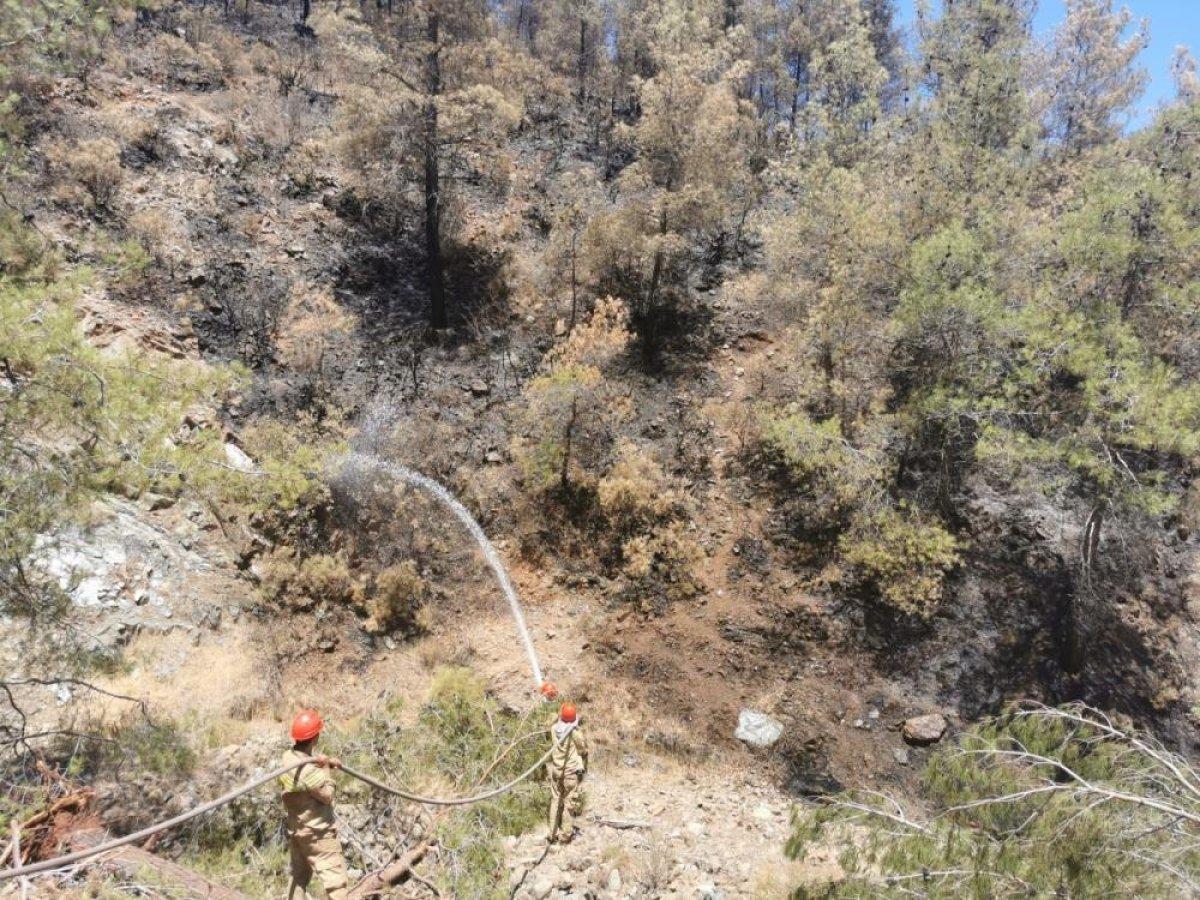 Marmaris'te soğutma çalışmaları devam ediyor