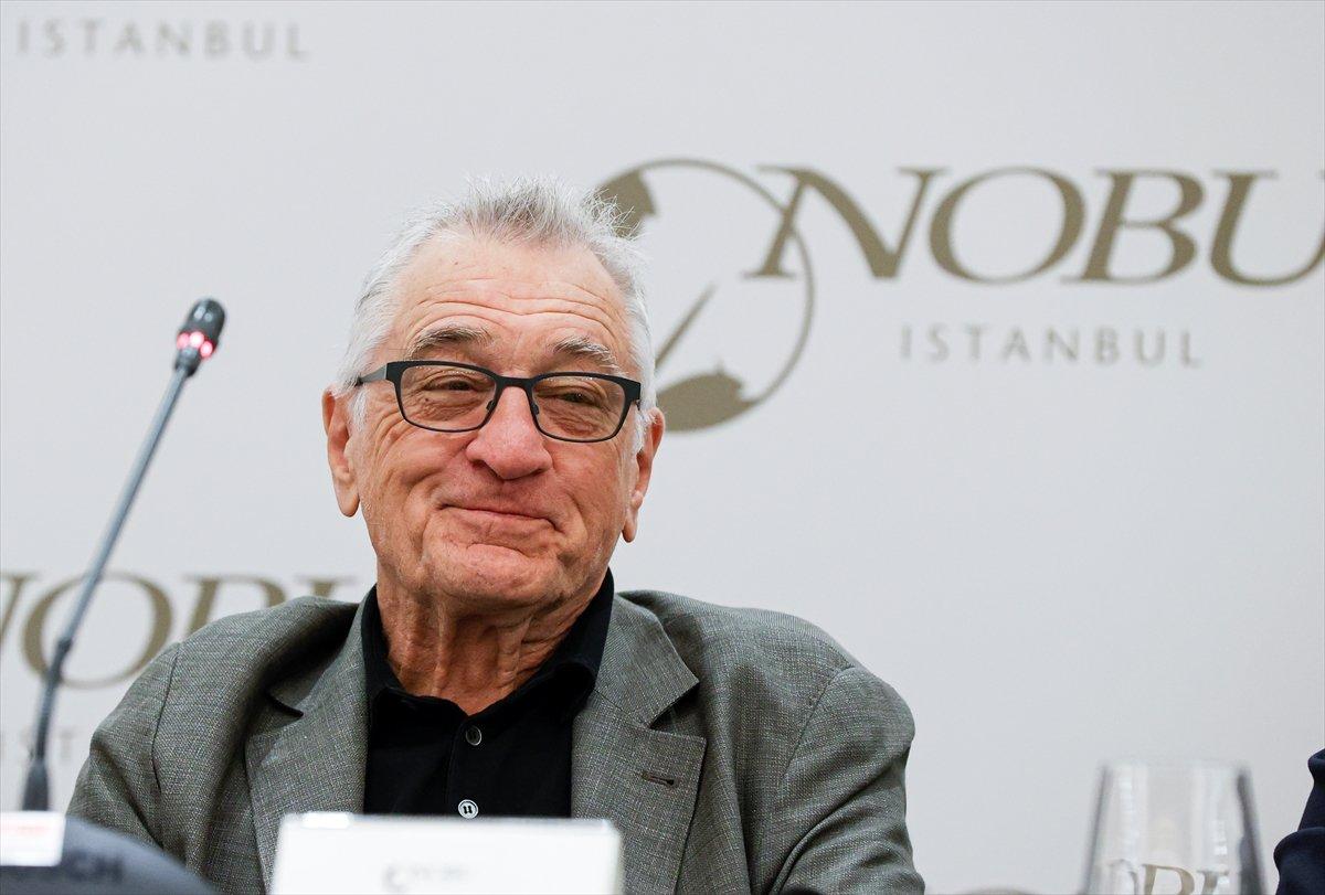Ünlü Hollywood yıldızı Robert De Niro İstanbul’da
