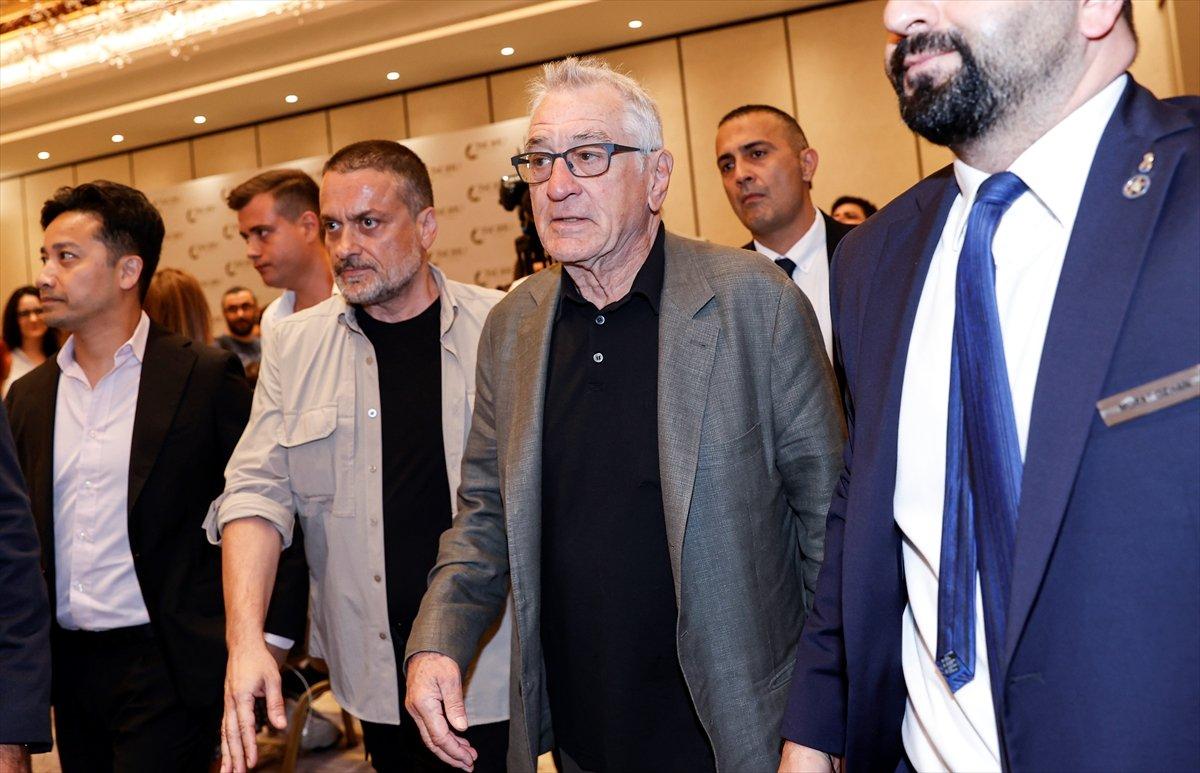 Ünlü Hollywood yıldızı Robert De Niro İstanbul’da
