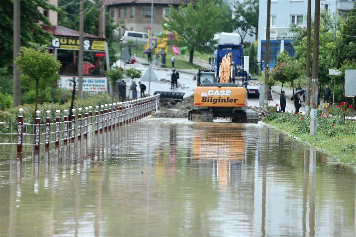 Kastamonu ve Bartın’da sağanak yağış sonrası ortaya çıkan görüntüler