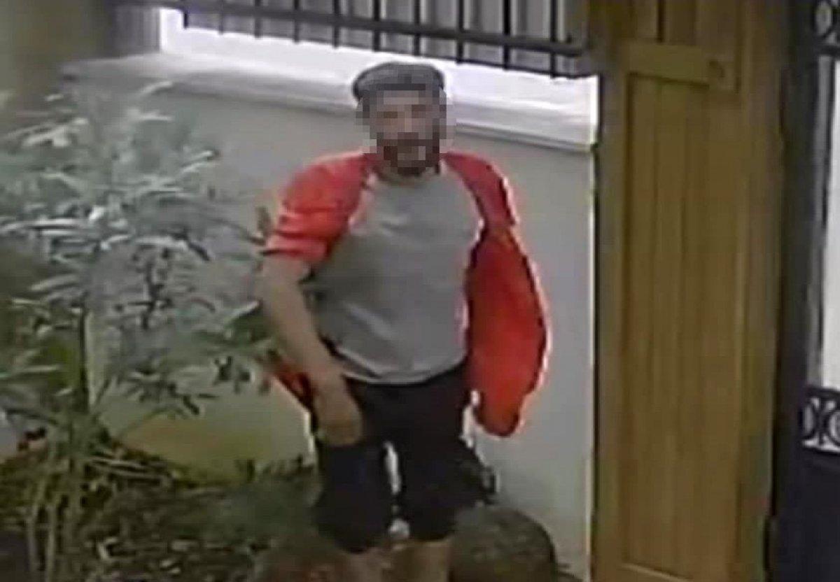 Diyarbakır'da, güzellik merkezine giren hırsızın rahat tavırları kamerada