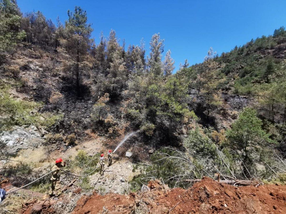 Marmaris'te soğutma çalışmaları devam ediyor