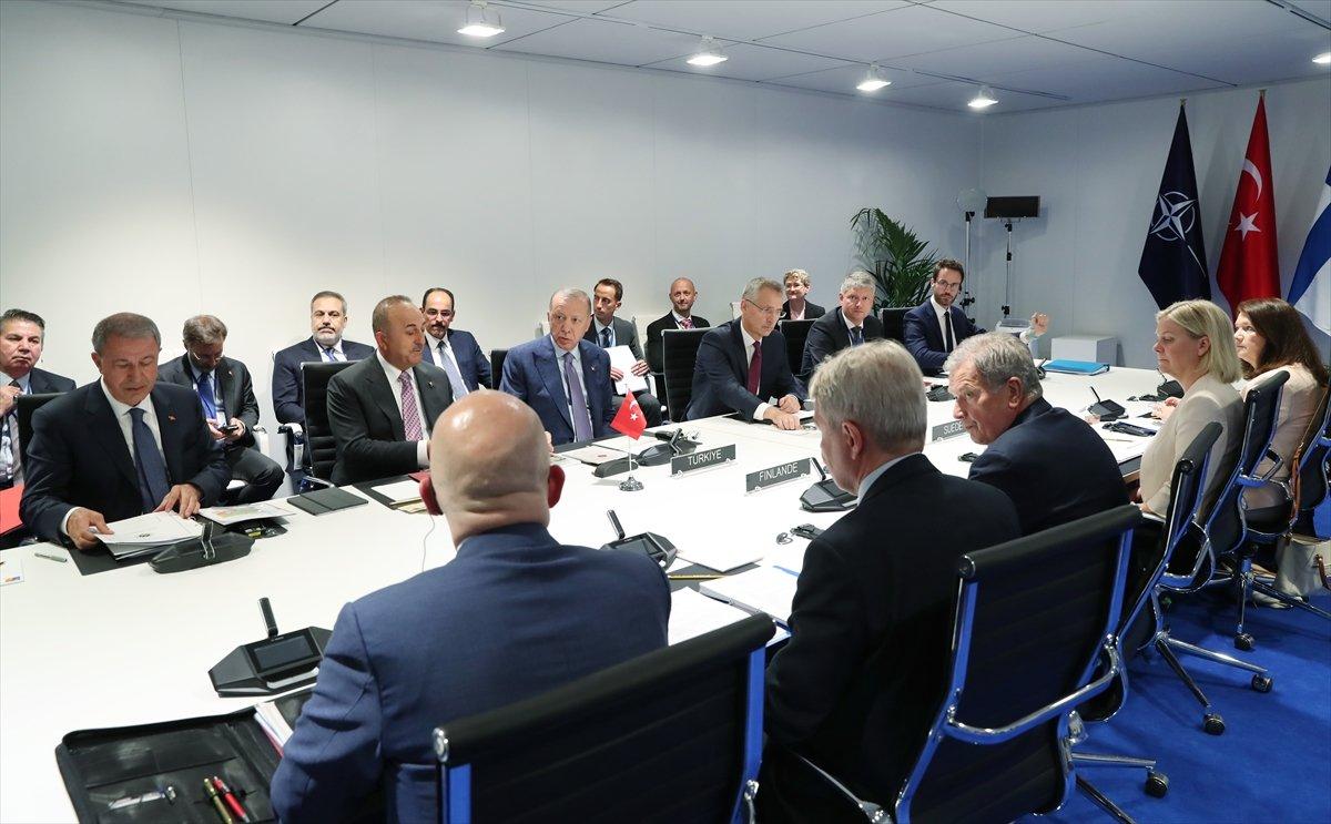 Cumhurbaşkanı Erdoğan'ın katıldığı 4'lü zirve sona erdi