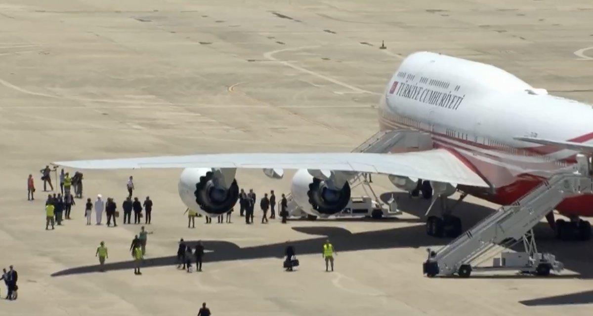 Cumhurbaşkanı Erdoğan, Madrid'de