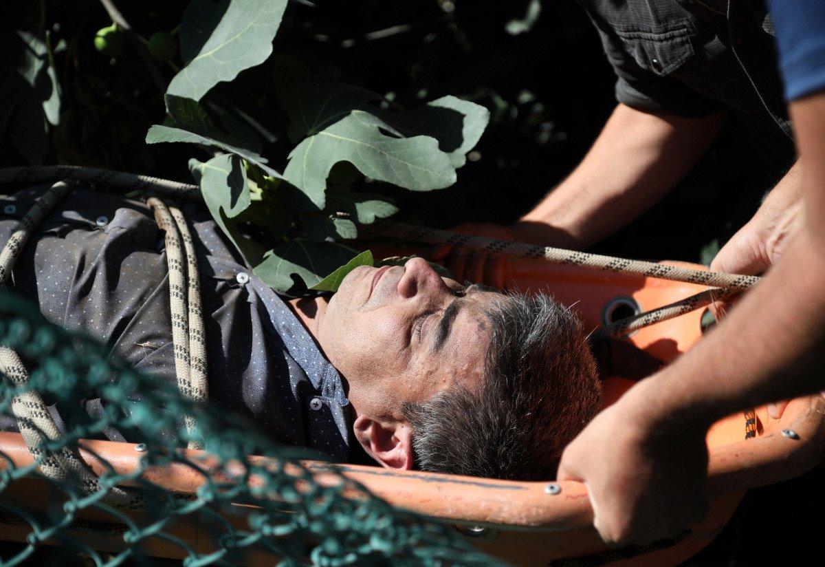 Antalya'da tuvaletini yaparken, falezlerden yuvarlandı