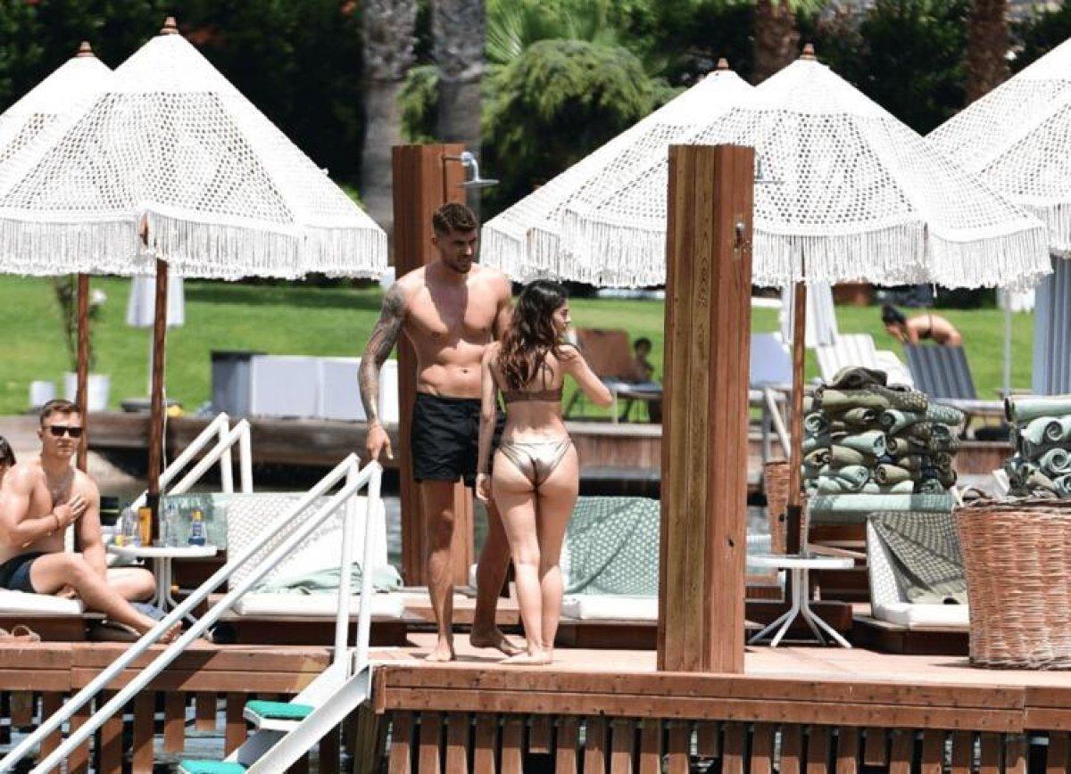 Simay Barlas ile Soner Korkmaz tatilde