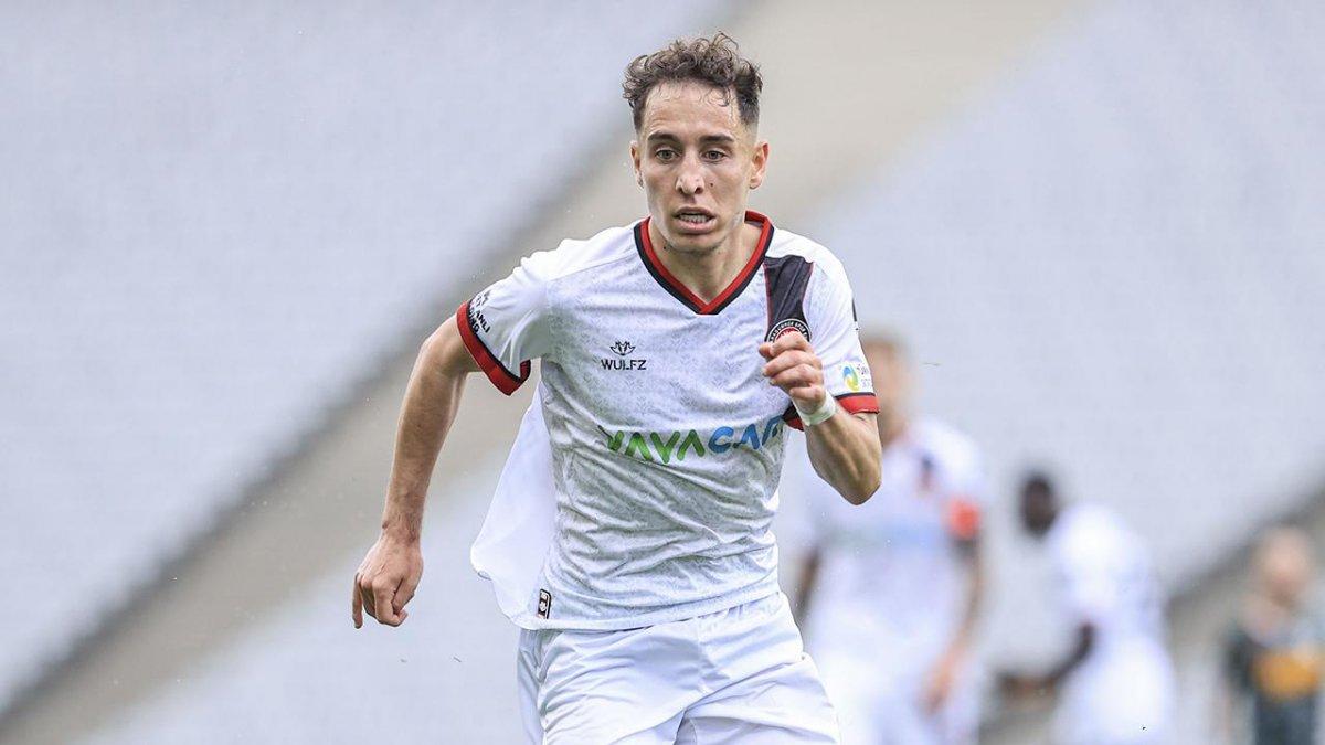 Emre Mor, Fenerbahçe formasıyla görüntülendi