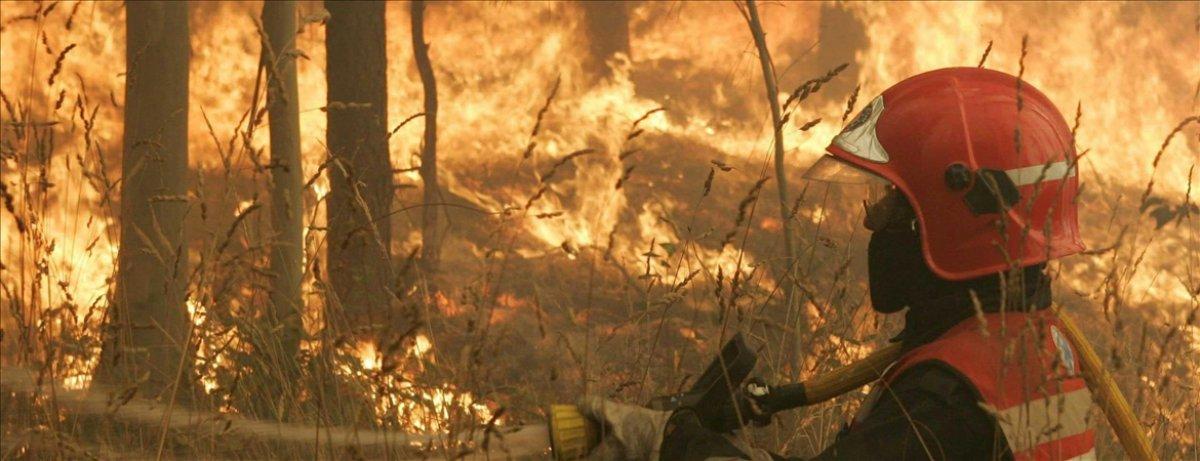 Marmaris yangınının büyümesini