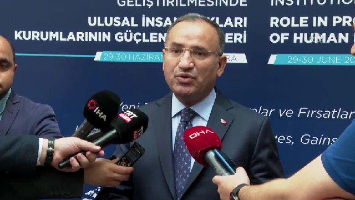 Bekir Bozdağ, İsveç ve Finlandiya'dan iadesi istenenlerle ilgili konuştu