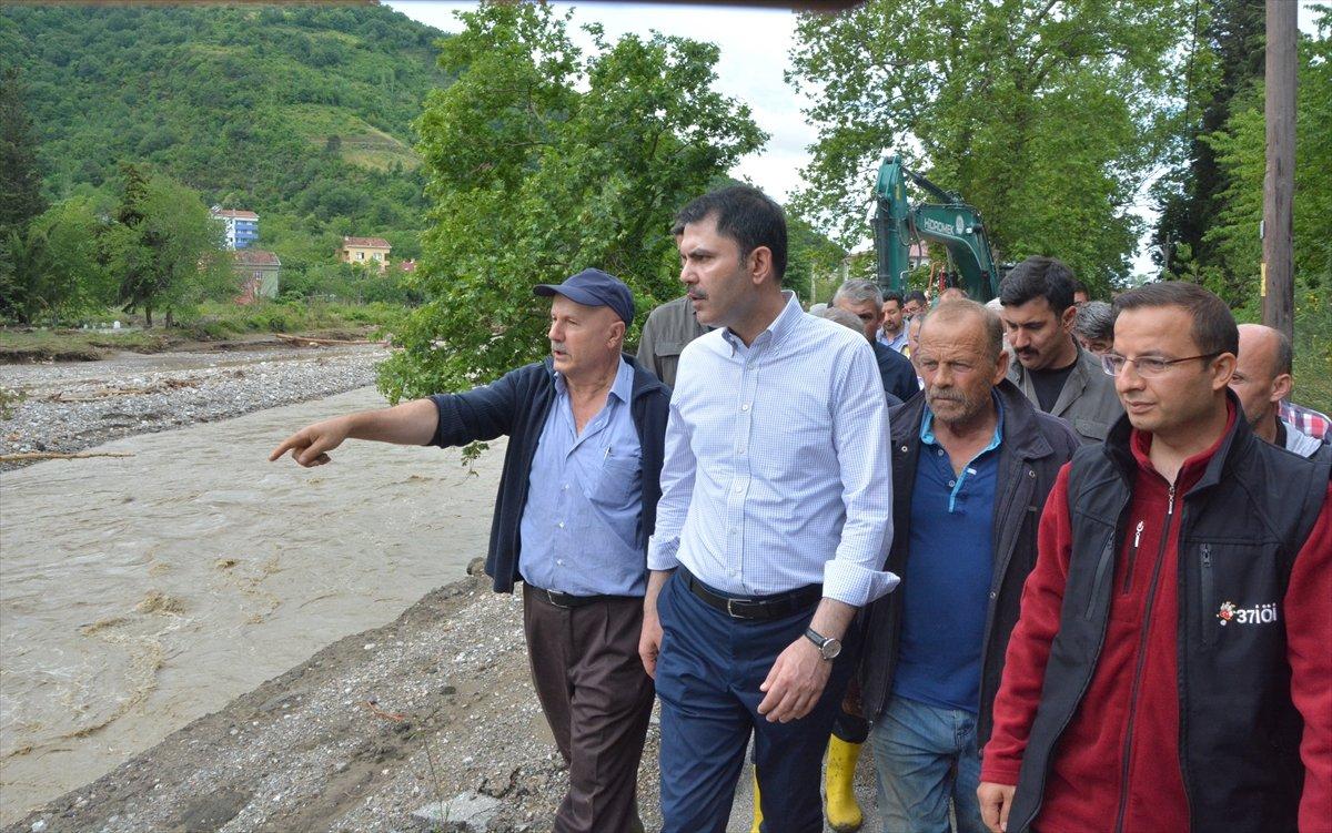Bakan Kurum: Büyük bir felaketin önüne geçtik