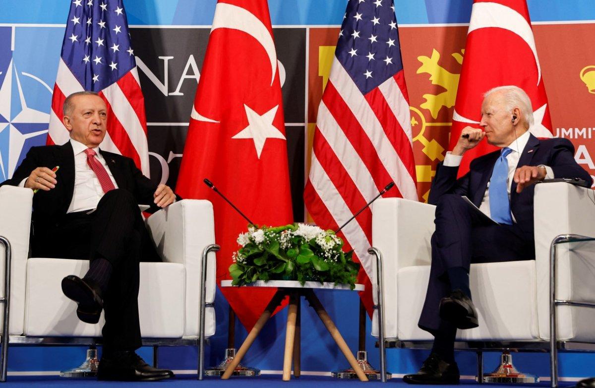 Cumhurbaşkanı Erdoğan, ABD Başkanı Joe Biden ile görüştü