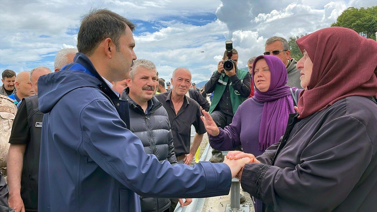 Bakan Kurum: Büyük bir felaketin önüne geçtik