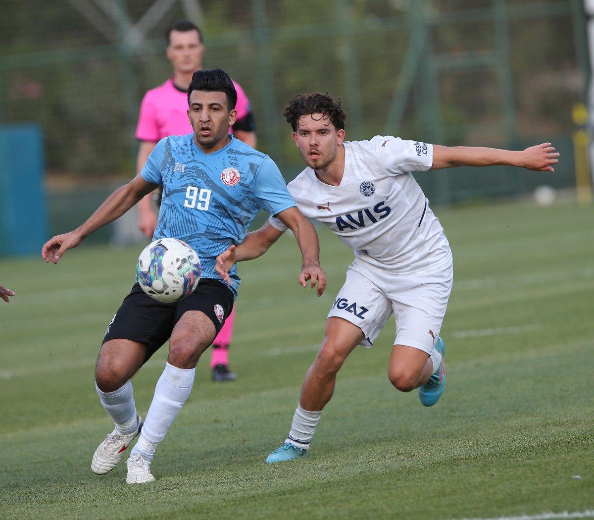 Fenerbahçe hazırlık maçında AL Shamal'ı 4-2 yendi