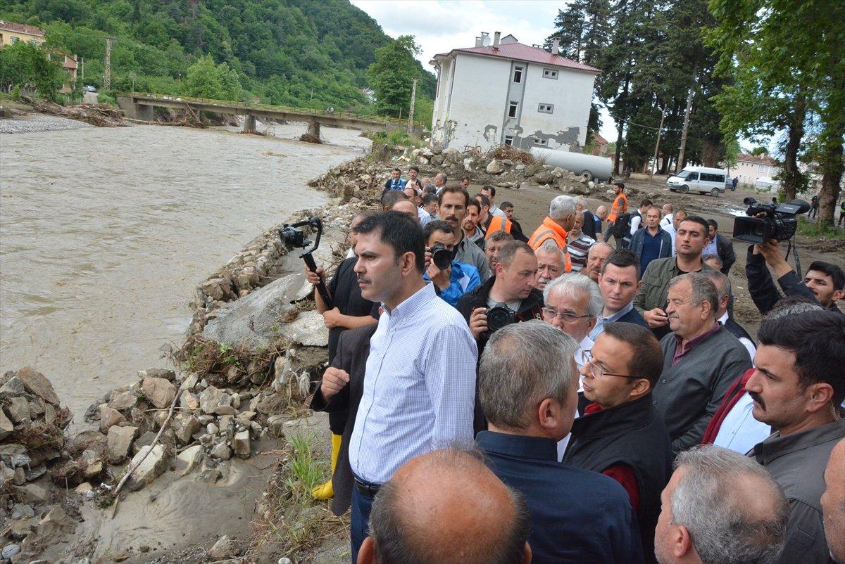 Bakan Kurum: Büyük bir felaketin önüne geçtik